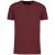 Kariban KA3025IC organikus anyagú férfi póló - wine heather szín
