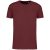 Kariban KA3025IC organikus anyagú férfi póló - wine heather szín