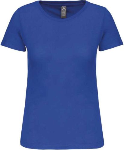 Kariban KA3026IC organikus anyagú női póló - light royal blue szín