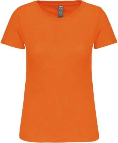 Kariban KA3026IC organikus anyagú női póló - orange szín
