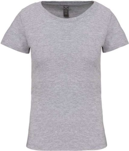 Kariban KA3026IC organikus anyagú női póló - Oxford grey szín
