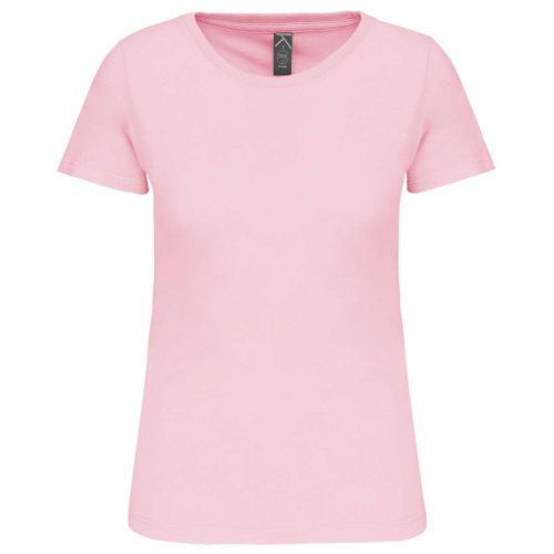 Kariban KA3026IC organikus anyagú női póló - pale pink szín