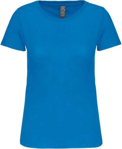 Kariban KA3026IC organikus anyagú női póló - tropical blue szín