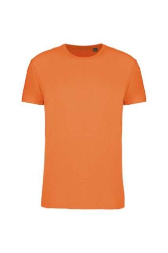 Kariban KA3032IC organikus anyagú férfi rövid ujjú póló - light orange szín