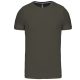 Kariban KA356 rövid ujjú férfi póló - dark khaki szín