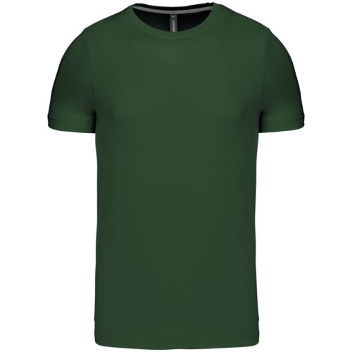 Kariban KA356 rövid ujjú férfi póló - forest green szín