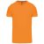 Kariban KA357 rövid ujjú férfi V-nyakú póló - orange szín