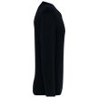 Kariban KA358 hosszú ujjú V-nyakú férfi póló - black szín
