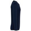 Kariban KA358 hosszú ujjú V-nyakú férfi póló - navy szín