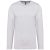 Kariban KA359 hosszú ujjú férfi póló - ash heather szín