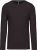 Kariban KA359 hosszú ujjú férfi póló - dark grey szín