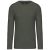 Kariban KA359 hosszú ujjú férfi póló - dark khaki szín