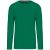Kariban KA359 hosszú ujjú férfi póló - kelly green szín