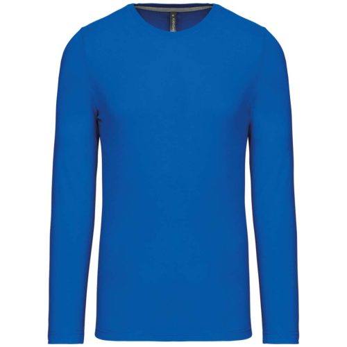 Kariban KA359 hosszú ujjú férfi póló - light royal blue szín