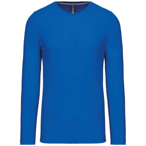 Kariban KA359 hosszú ujjú férfi póló - light royal blue szín