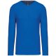 Kariban KA359 hosszú ujjú férfi póló - light royal blue szín
