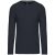 Kariban KA359 hosszú ujjú férfi póló - navy szín