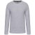 Kariban KA359 hosszú ujjú férfi póló - Oxford grey szín
