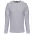 Kariban KA359 hosszú ujjú férfi póló - Oxford grey szín
