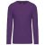 Kariban KA359 hosszú ujjú férfi póló - purple szín