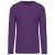 Kariban KA359 hosszú ujjú férfi póló - purple szín