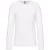 Kariban KA359 hosszú ujjú férfi póló - white szín