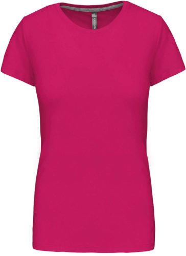 Kariban KA380 rövid ujjú női póló - fuchsia szín