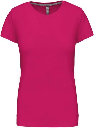 Kariban KA380 rövid ujjú női póló - fuchsia szín