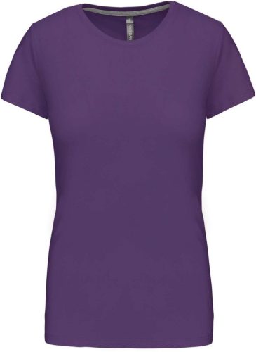 Kariban KA380 rövid ujjú női póló - purple szín