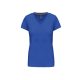 Kariban KA381 V-nyakú női póló - light royal blue szín