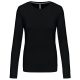 Kariban KA383 női hosszú ujjú póló - black szín