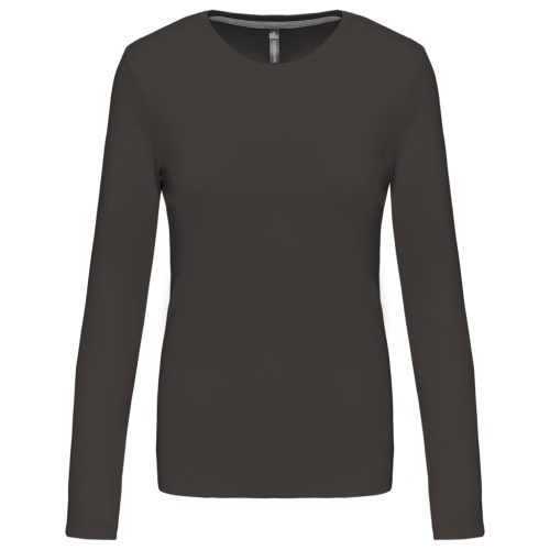 Kariban KA383 női hosszú ujjú póló - dark grey szín