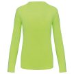 Kariban KA383 női hosszú ujjú póló - lime szín