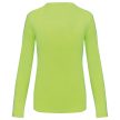 Kariban KA383 női hosszú ujjú póló - lime szín