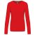 Kariban KA383 női hosszú ujjú póló - red szín
