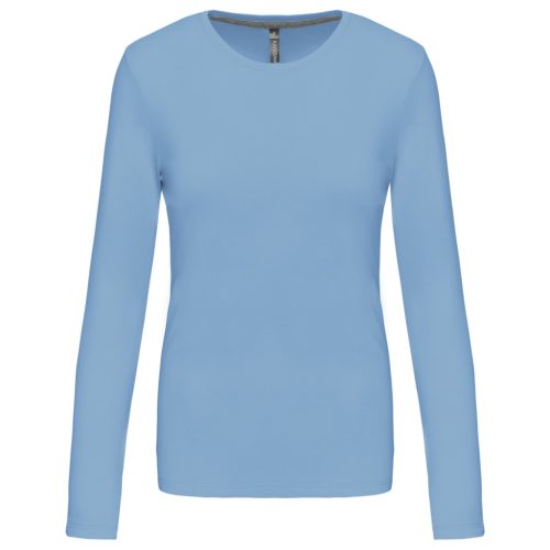 Kariban KA383 női hosszú ujjú póló - sky blue szín