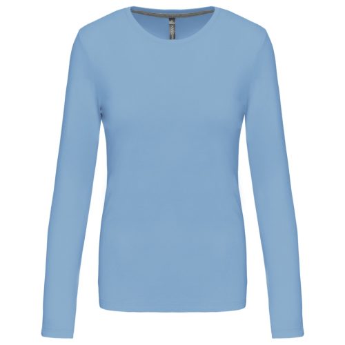 Kariban KA383 női hosszú ujjú póló - sky blue szín