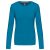 Kariban KA383 női hosszú ujjú póló - tropical blue szín