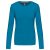 Kariban KA383 női hosszú ujjú póló - tropical blue szín