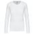 Kariban KA383 női hosszú ujjú póló - white szín