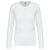 Kariban KA383 női hosszú ujjú póló - white szín