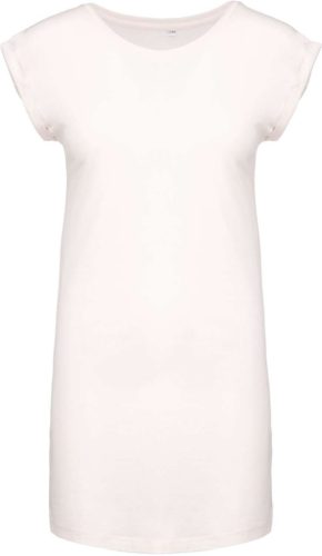 Kariban KA388 női hosszú pólóruha - off white szín