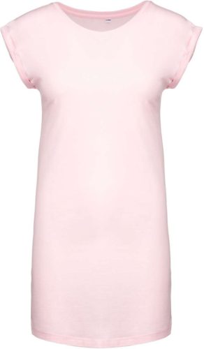 Kariban KA388 női hosszú pólóruha - pale pink szín