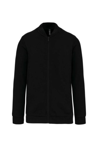 Kariban KA4002 unisex cipzáros felső - black szín