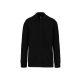Kariban KA4002 unisex cipzáros felső - black szín