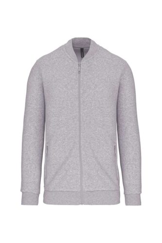 Kariban KA4002 unisex cipzáros felső - Oxford grey szín