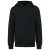 Kariban KA4009 organikus anyagú unisex kapucnis felső - black szín