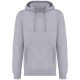 Kariban KA4009 organikus anyagú unisex kapucnis felső - Oxford grey szín