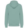 Kariban KA4009 organikus anyagú unisex kapucnis felső - sage szín