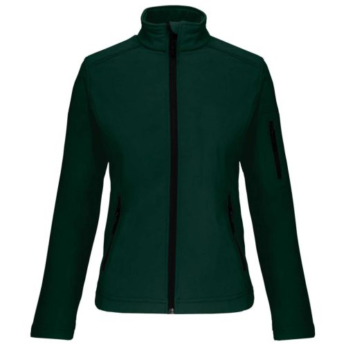 Kariban KA400 női softshell felső - bottle green szín